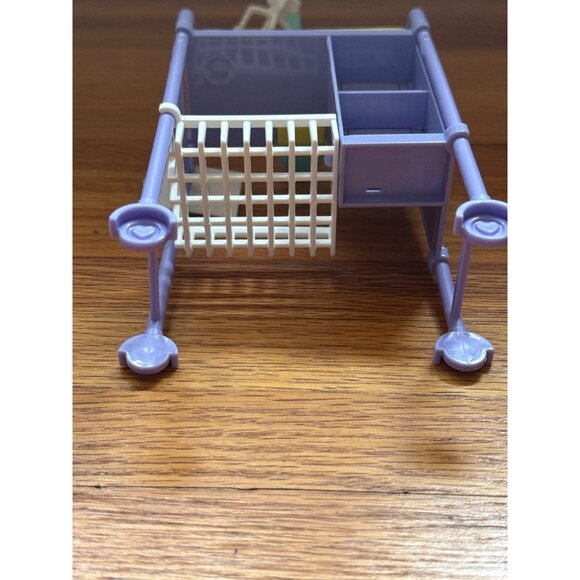 Barbie Doll Baby Doctor Nursery Cart Yellow Table - Picture 6 of 6